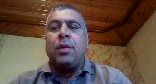 Ализамин Салаев. Скриншот видео: https://www.facebook.com/elzamin.salayev/videos/158496345182695/